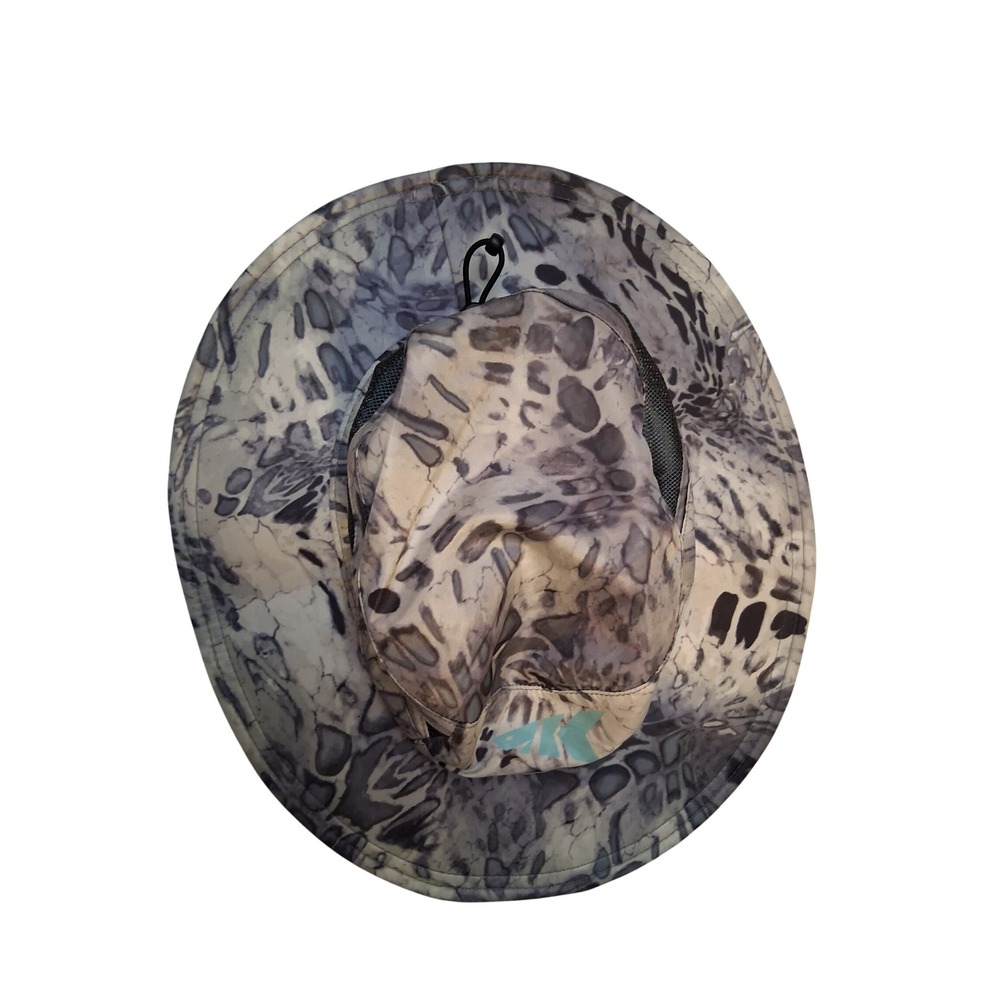 KastKing Sol Armis Boonie Hat Men Grey Kryptek Camo UPF 50 Fishing Sun Hat Wide